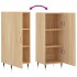Aparador madera contrachapada color roble Sonoma 34,5x34x90