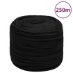 Cuerda de trabajo poliéster negro 8 mm 250 m