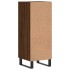 Aparador madera de ingeniería marrón roble 34,5x34x90