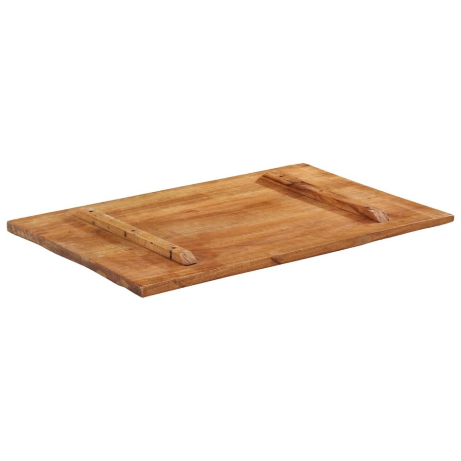 Tablero de mesa rectangular madera maciza 60x90 cm 25-27