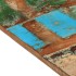 Tablero de mesa rectangular madera maciza 60x90 cm 25-27