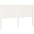 Cabecero de cama madera maciza de pino blanco 165,5x4x100