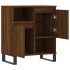 Aparador madera contrachapada marrón roble 60x35x70