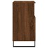Aparador madera contrachapada marrón roble 60x35x70