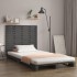 Cabecero de cama de pared madera maciza pino gris