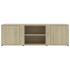 Mueble de TV madera contrachapada color roble 120x34x37