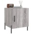 Mesitas noche 2 uds madera ingeniería gris Sonoma 40x40x50