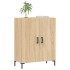 Aparador de madera de ingeniería roble Sonoma 69,5x34x90