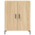 Aparador de madera de ingeniería roble Sonoma 69,5x34x90