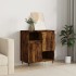 Aparador madera contrachapada color roble ahumado 60x35x70