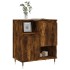 Aparador madera contrachapada color roble ahumado 60x35x70