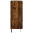 Aparador madera de ingeniería roble ahumado 34,5x34x90