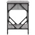 Mesitas de noche 2 uds madera contrachapada gris 40x42x60