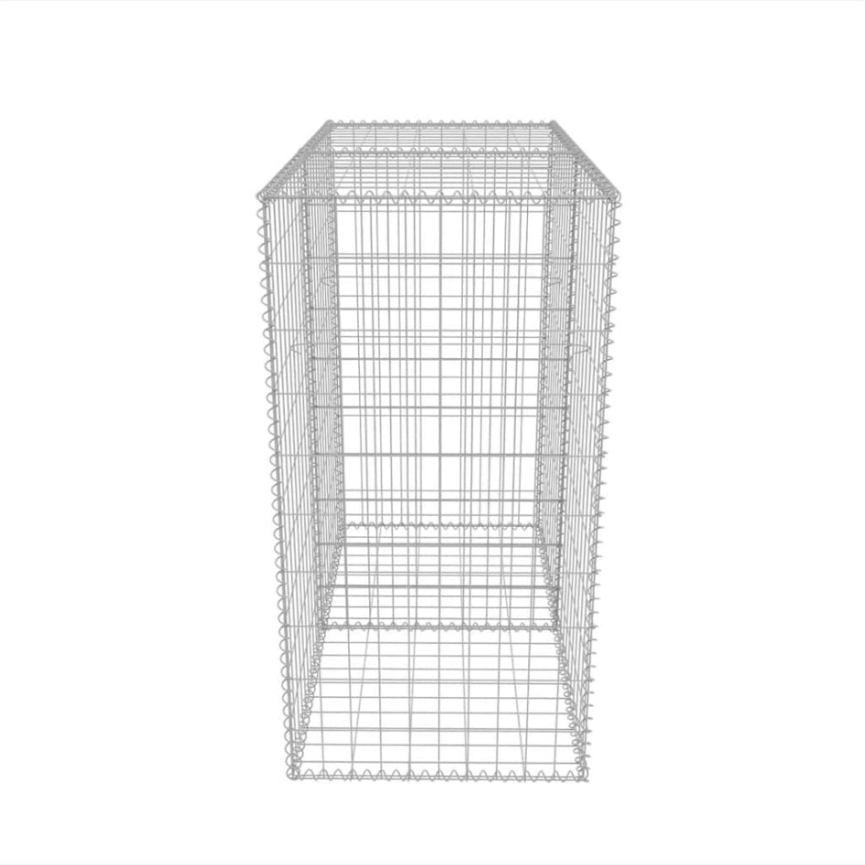 Cesta de muro de gaviones acero galvanizado 100x50x100