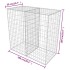 Cesta de muro de gaviones acero galvanizado 100x50x100