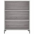 Estantería madera de ingeniería gris Sonoma 69,5x32,5x90