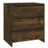 Aparador madera contrachapada color roble ahumado 70x41x75