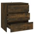 Aparador madera contrachapada color roble ahumado 70x41x75