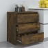 Aparador madera contrachapada color roble ahumado 70x41x75