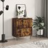 Aparador madera contrachapada color roble ahumado 60x35x70