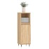 Armario de baño madera contrachapada roble Sonoma 30x30x100
