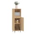 Armario de baño madera contrachapada roble Sonoma 30x30x100