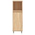Armario de baño madera contrachapada roble Sonoma 30x30x100