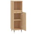 Armario de baño madera contrachapada roble Sonoma 30x30x100