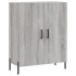 Aparador de madera de ingeniería gris Sonoma 69,5x34x90