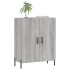 Aparador de madera de ingeniería gris Sonoma 69,5x34x90