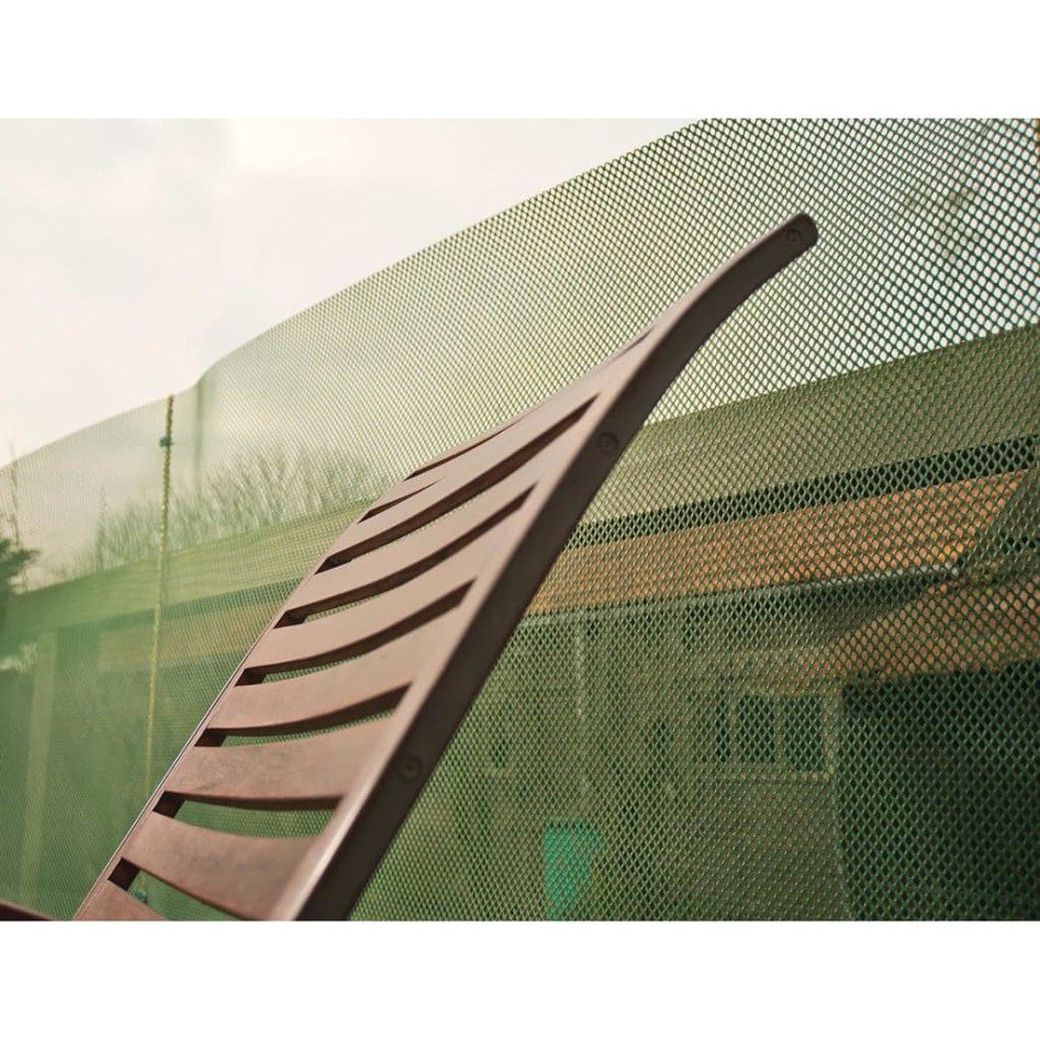 Valla red cortavientos para jardín PE verde 1x3