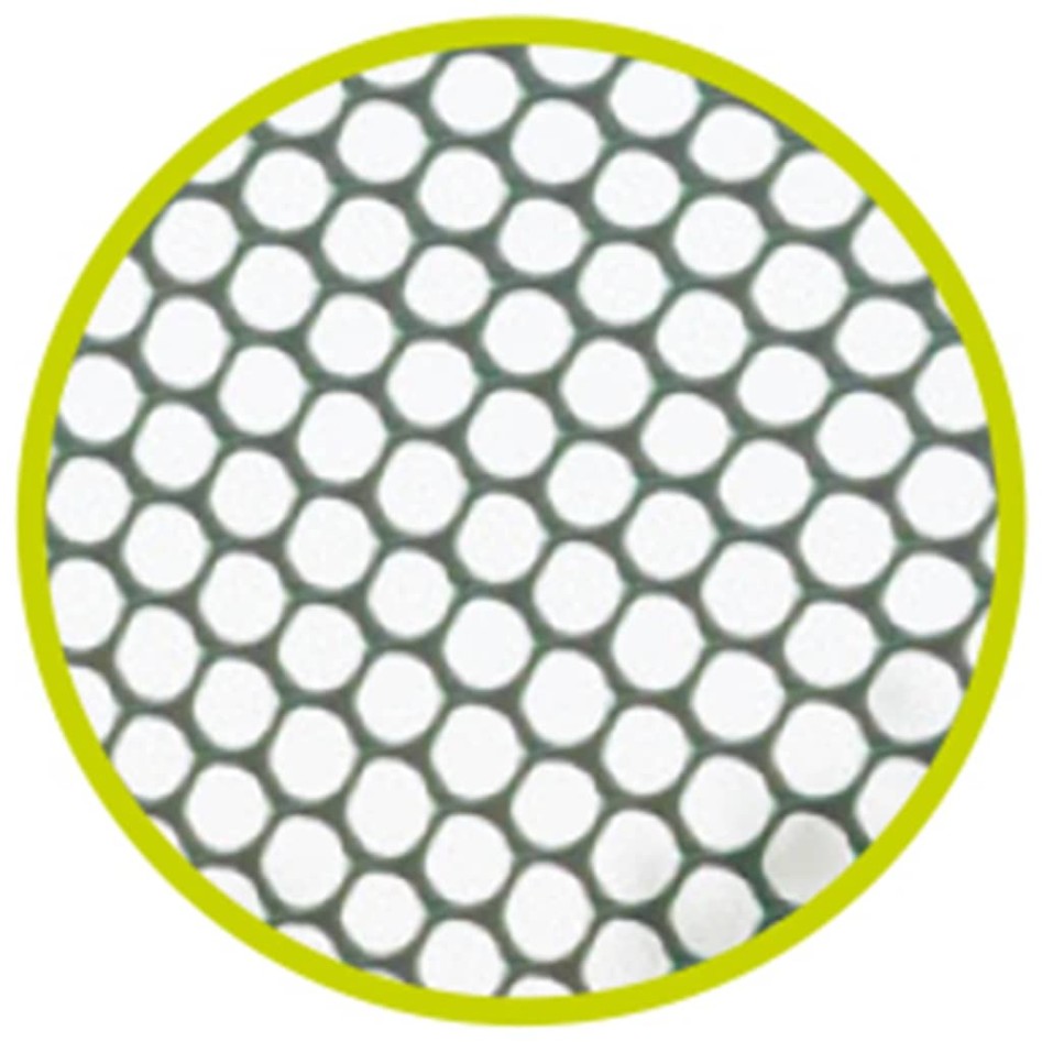 Valla red cortavientos para jardín PE verde 1x3