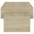 Mesa de centro madera contrachapada roble Sonoma 105x55x32