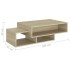 Mesa de centro madera contrachapada roble Sonoma 105x55x32