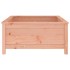 Jardinera madera maciza de abeto Douglas 82,5x82,5x39