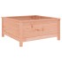 Jardinera madera maciza de abeto Douglas 82,5x82,5x39