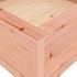 Jardinera madera maciza de abeto Douglas 82,5x82,5x39