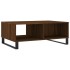 Mesa de centro madera de ingeniería roble marrón 90x60x35