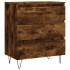 Aparador madera contrachapada color roble ahumado 60x35x70