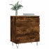 Aparador madera contrachapada color roble ahumado 60x35x70