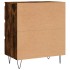 Aparador madera contrachapada color roble ahumado 60x35x70