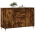 Aparador de madera de ingeniería roble ahumado 104x35x70