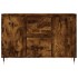 Aparador de madera de ingeniería roble ahumado 104x35x70