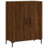 Aparador de madera de ingeniería marrón roble 69,5x34x90