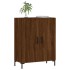 Aparador de madera de ingeniería marrón roble 69,5x34x90