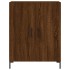 Aparador de madera de ingeniería marrón roble 69,5x34x90