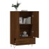 Aparador alto madera de ingeniería roble marrón 69,5x31x115