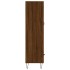 Aparador alto madera de ingeniería roble marrón 69,5x31x115