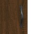 Aparador alto madera de ingeniería roble marrón 69,5x31x115