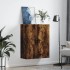 Armario de pared roble ahumado 69,5x34x90